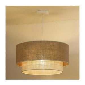 - Luster na lanku YUTE BOHO 1xE27/15W/230V pr. 45 cm hnedá/krémová 603720 vyobraziť