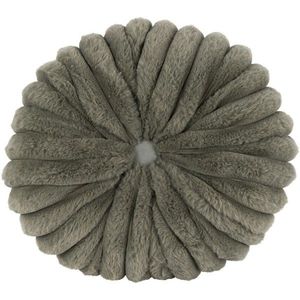 Vankúšik Flower sivá, pr. 38 cm vyobraziť