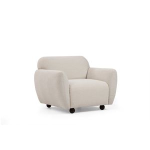 Křeslo Eddy krémové vyobraziť