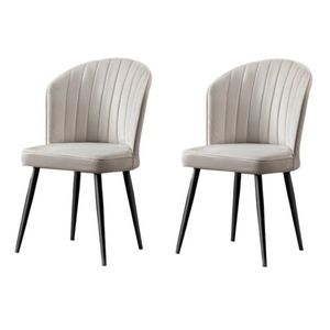 Súprava jedálenských stoličiek Rubi Cream, 2 ks vyobraziť