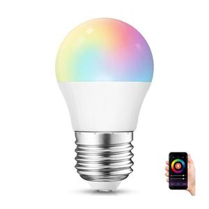 B.V. LED RGBW Stmievateľná žiarovka G45 E27/6, 5W/230V 2700-6500K Wi-Fi - S10201FW1 vyobraziť