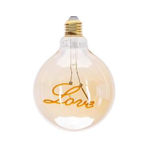 B.V. LED Žiarovka FILAMENT E27/4W/230V 1800K love - B10101HG7 vyobraziť