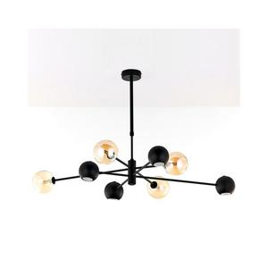 Jupiter 1994 - Luster na tyči MOKA 4xGU10/10W/230V + 4xG9/10W/230V čierna/béžová 1994 vyobraziť