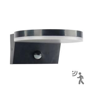 LED Vonkajšie nástenné svietidlo so senzorom TESA LED/10W/230V IP54 čierna 324030 vyobraziť