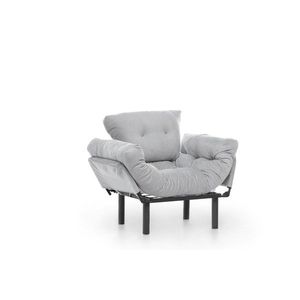 Kreslo Nitta Single šedé vyobraziť