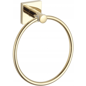 Kruhový vešiak na uteráky MEXEN RUFO zlatý vyobraziť