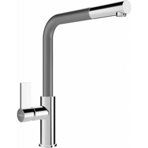 Kuchynská batéria FLORA chrómovaná/sivá vyobraziť