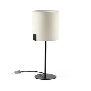 FARO Barcelona FARO 20054 - Stolná lampa NILA 1xE27/15W/230V krémová/čierna 20054 vyobraziť