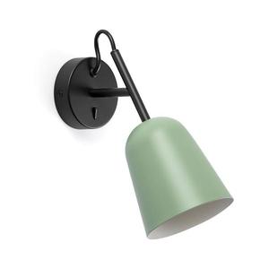 FARO Barcelona FARO 28259 - Nástenná lampa STUDIO 1xE14/8W/230V zelená/čierna 28259 vyobraziť