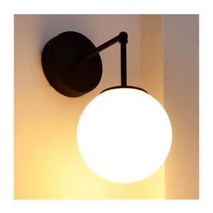 Nástenná lampa MOON 1xE27/15W/230V čierna KK-2022+8020/1 BK+WT/H vyobraziť
