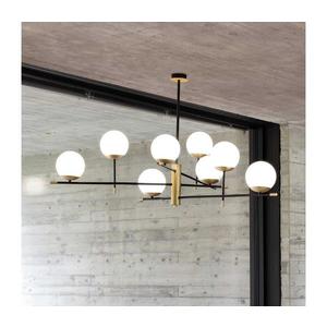 Ideal Lux - Luster na tyči GOURMET 9xE14/28W/230V pr. 131, 5 cm zlatá 289489 vyobraziť