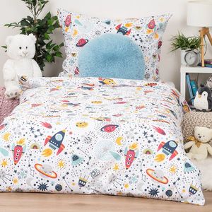 4Home Detské bavlnené obliečky Cosmic Adventure, 140 x 200 cm, 70 x 90 cm vyobraziť