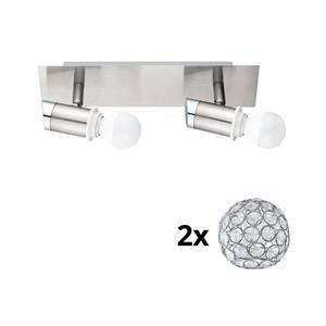 Eglo - LED Bodové svietidlo MY CHOICE 2xE14/4W/230V chróm 1xEG31107+2xEG92867 vyobraziť