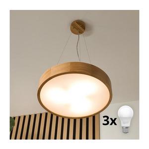 Brilagi - LED Luster na lanku CARVALHO 3xE27/60W/230V dub pr. 47, 5 cm 8590828606758 vyobraziť