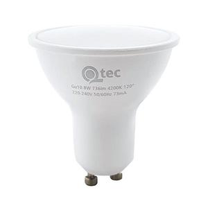 LED Žiarovka Qtec GU10/8W/230V 4200K 008 0000841 vyobraziť
