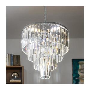 Brilagi - LED Krištáľový luster na reťazi MOZART 5xE14/40W/230V lesklý chróm BG-17106/4+1-CHR vyobraziť