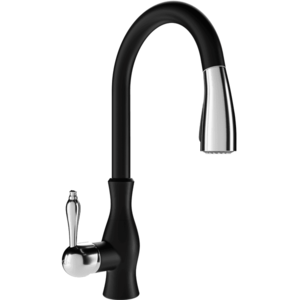 Kuchynská batéria MEXEN SAVITA vysoká čierna vyobraziť