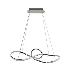 LED Luster na lanku MARCO LED/42W/230V lesklý chróm ML8117 vyobraziť