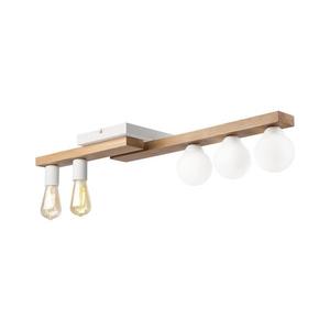Prisadený luster MATTE 2xE27/15W/230V + 3xG9/5W/230V biela/dub LM-5.230/A/BIAŁY vyobraziť