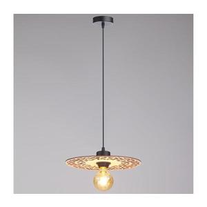 HEXE Luster na lanku FALCO 1xE27/60W/230V pr. 30 cm béžová 0706 vyobraziť
