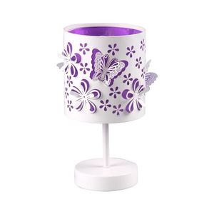 ONLI - Detská lampička TITILLA 1xE14/6W/230V 22 cm fialová/biela 4779/L vyobraziť