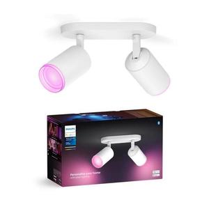 Philips - LED RGBW Stmievateľné bodové svietidlo Hue FUGATO 2xGU10/4, 2W/230V biela 8720169319455 vyobraziť