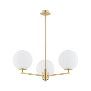 Argon 6307 - Luster na tyči PALOMA 3xE14/7W/230V zlatá/biela 6307 vyobraziť