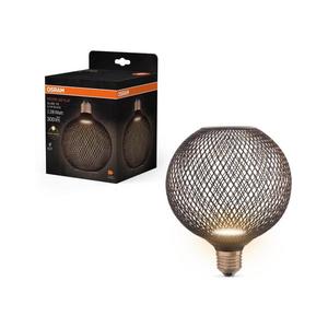 LED Žiarovka DECOR FLAT G125 E27/3, 5W/230V 2700K čierna - Osram 4058075840126 vyobraziť