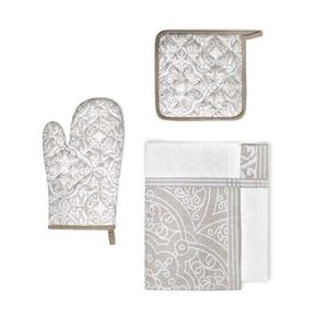 Kuchyňská souprava Etno hnědá/bílá vyobraziť