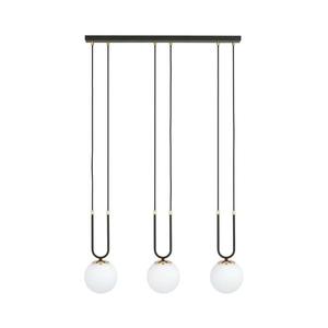 EMIBIG Luster na lanku GLAM 3xE14/10W/230V čierna 1112/3 vyobraziť