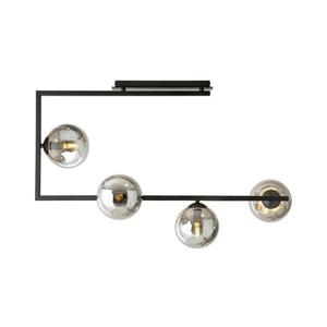 EMIBIG Luster na tyči SOMA 4xE14/10W/230V čierna/šedá 1290/4 vyobraziť