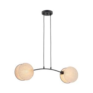 EMIBIG Luster na lanku MOTIF 2xE27/15W/230V béžová 1328/2 vyobraziť