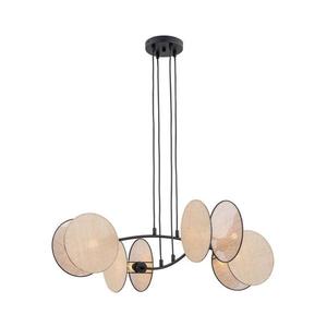 EMIBIG Luster na lanku MOTIF 4xE14/10W/230V béžová 1328/4 vyobraziť