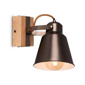 Briloner 2406-014 - Nástenné bodové svietidlo RETRO 1xE27/40W/230V hnedá 2406-014 vyobraziť