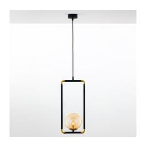 Jupiter 2024 - Luster na lanku ZAFRA 1xG9/10W/230V čierna/zlatá/béžová 2024 vyobraziť