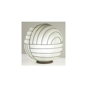 SIRU - Stolná lampa CARTESIO 1xE27/60W/230V hnedá/biela benátske sklo MT663-030BLL vyobraziť