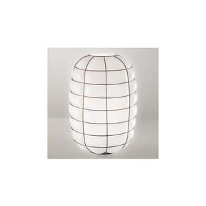 SIRU - Nástenné svietidlo LANTERNA 1xE27/60W/230V čierna/biela benátske sklo MT438-030BLL vyobraziť