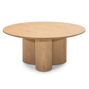 Kulatý konferenční stolek Torino 100 cm dub přírodní vyobraziť