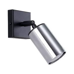 SL.1366 - Nástenné bodové svietidlo WINX 1xGU10/10W/230V čierna/chróm SL.1366 vyobraziť