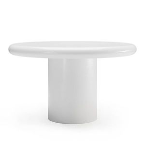 Kulatý zahradní stůl Pistoria 130 cm bílý vyobraziť