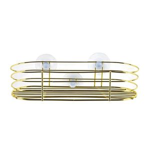 Kúpeľňová polica Carl zlatá vyobraziť