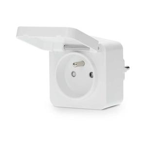 ZBPO130EWT -Inteligentná zásuvka Smartlife 3680W/230V/ Typ E/16A Wi-Fi Tuya IP44 ZBPO130EWT vyobraziť