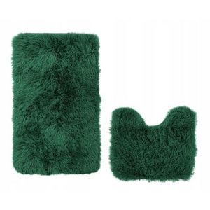 Kúpeľňová sada kobercov MEGAN zelená vyobraziť