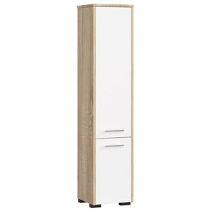 Kúpeľňová skrinka Fin I 30 cm sonoma/biela vyobraziť