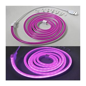 LED Flexibilný pásik NEON LED/5V USB 1, 8 m fialová 008 0001134 vyobraziť