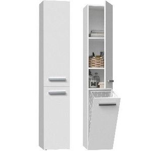 Kúpeľňová skrinka NEL IV biela mat vyobraziť