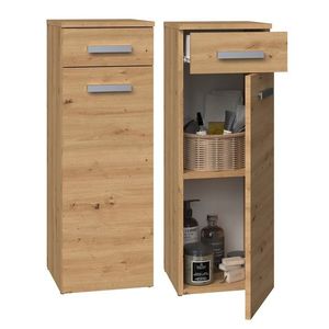 Kúpeľňová skrinka Nel V DS dub artisan vyobraziť