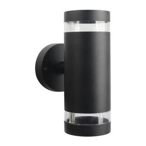 Vonkajšie nástenné svietidlo RINO 2xGU10/12W/230V IP54 čierna 323996 vyobraziť