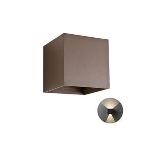 Redo 90177 - LED Vonkajšie nástenné svietidlo VARY 2xLED/6W/230V 4000K IP54 hnedá 90177 vyobraziť