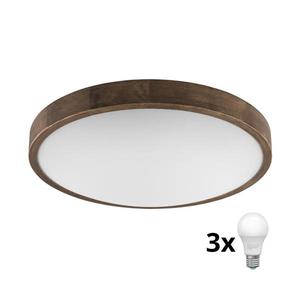 Brilagi - LED Stropné svietidlo CARVALHO SLIM 3xE27/60W/230V dub orech pr. 47 cm 8590828607212 vyobraziť